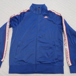 Kappa track suit jacket top size s